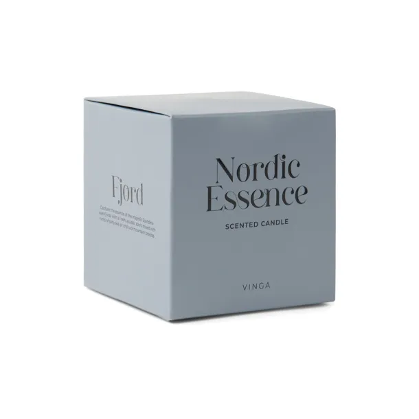 Nordic essence velika mirisna svijeća - Vinga Plava brown