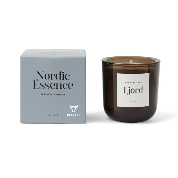 Nordic essence velika mirisna svijeća - Vinga Plava brown