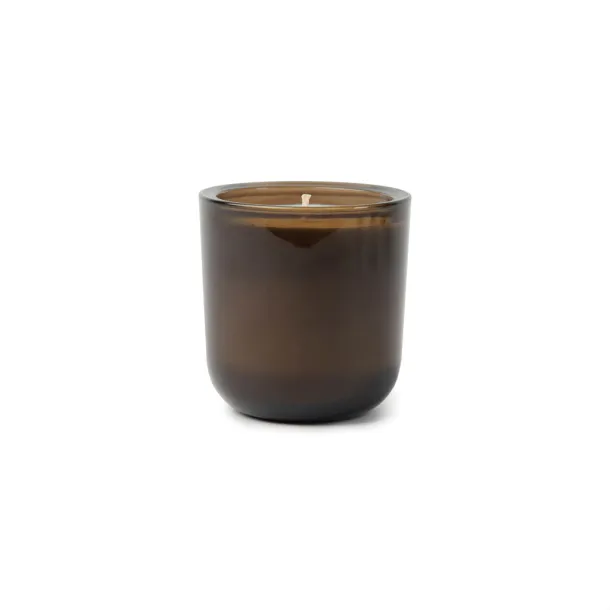 Nordic essence scented candle large - Vinga off white Dark brown