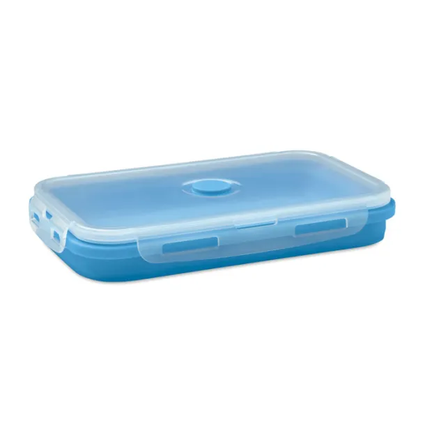 KOLAPSO Collapsible silicone lunch box baby blue