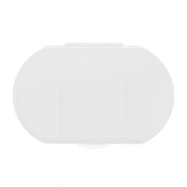  Pill box with 3 compartments white