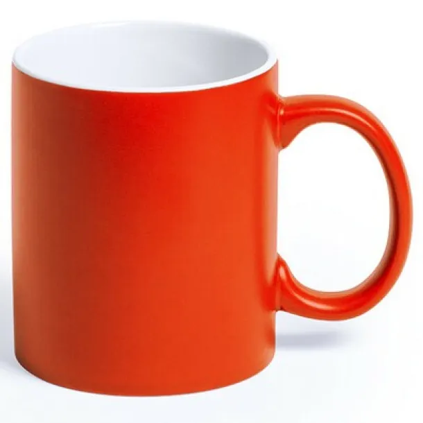  Ceramic mug 330 ml orange