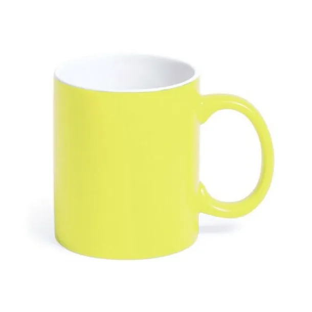  Ceramic mug 330 ml yellow