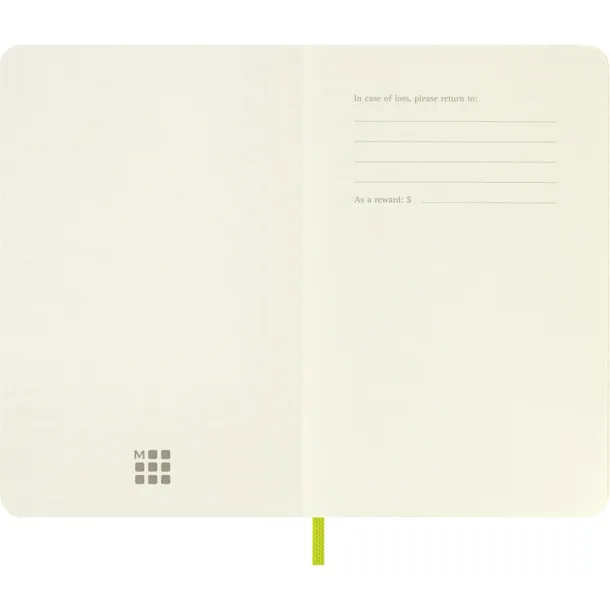  MOLESKINE Notebook approx. A6 lime