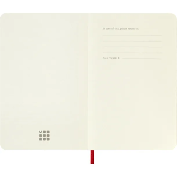  MOLESKINE Notebook approx. A6 Crvena