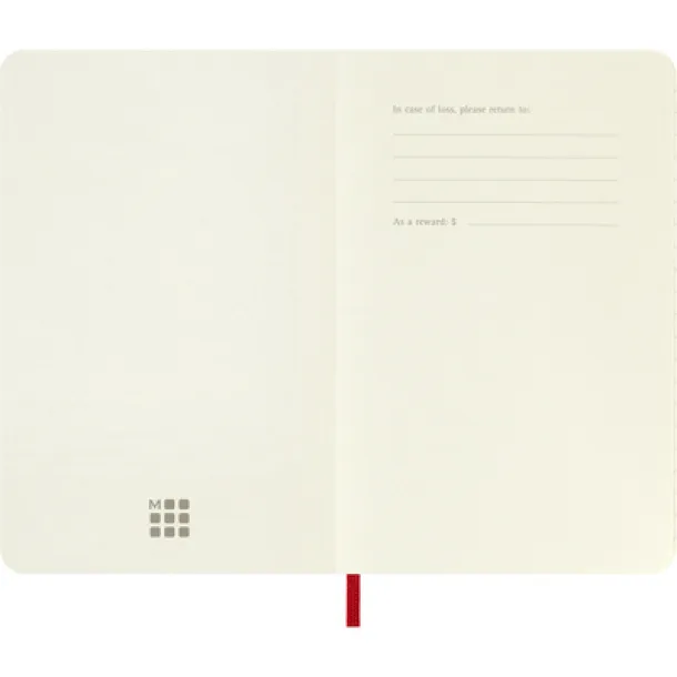  MOLESKINE Notebook approx. A6 red