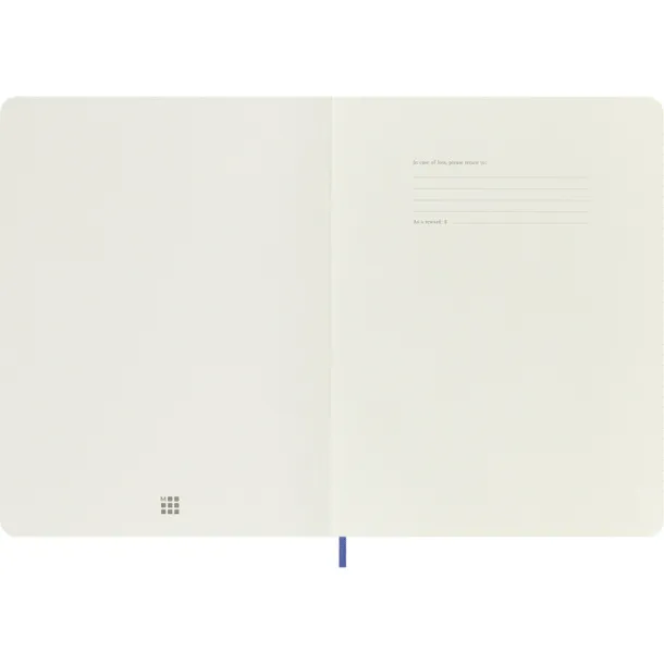  MOLESKINE notes cca A4 Plava