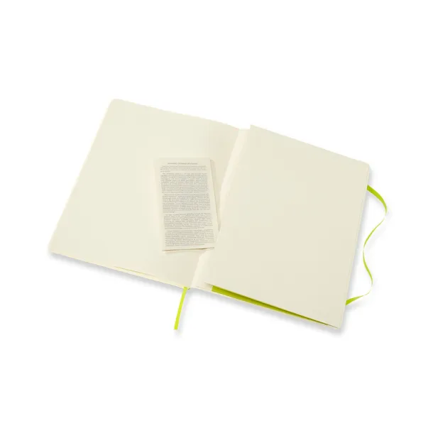  MOLESKINE notes cca A4 lime