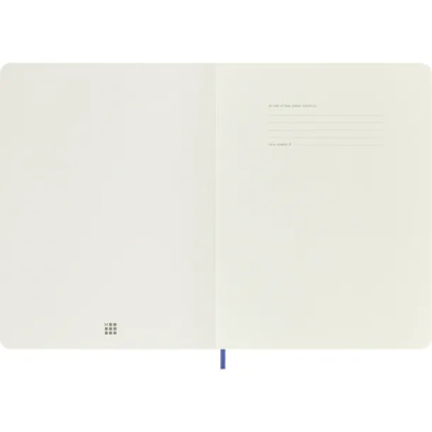  MOLESKINE notes, cca A4 Plava