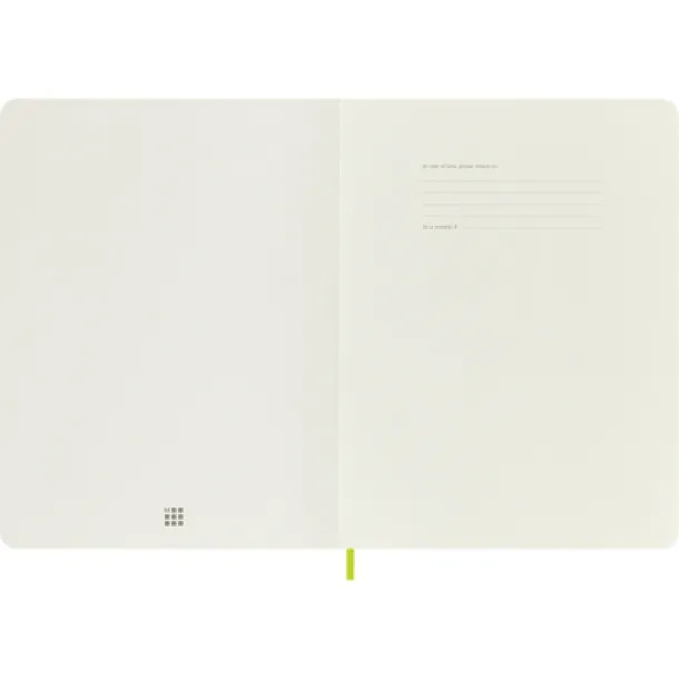  MOLESKINE notes, cca A4 Limeta