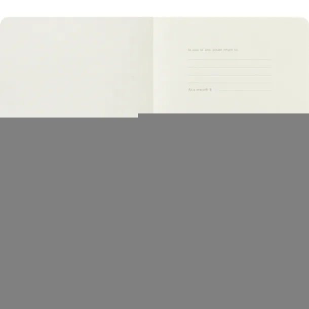  MOLESKINE notes, cca A5 Plava