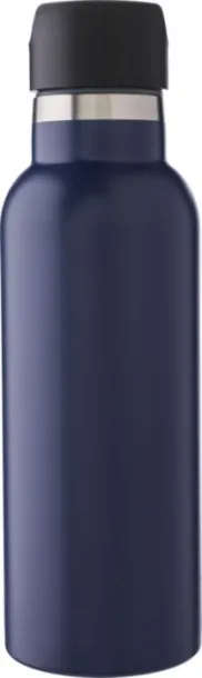 ELAINE Stainless steel double-walled drinking bottle 500 ml blue