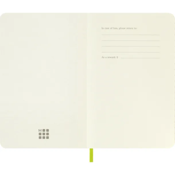  MOLESKINE notes, cca A6 Limeta