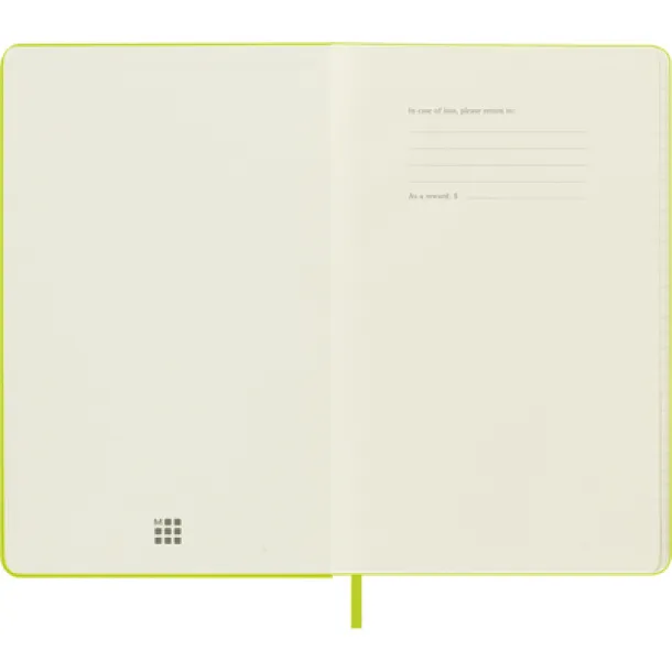  MOLESKINE Notebook approx. A5 Limeta