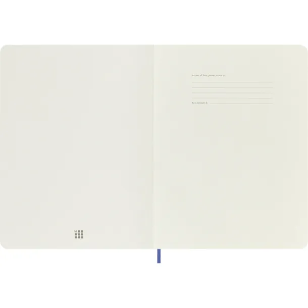  MOLESKINE notes, cca A4 Plava