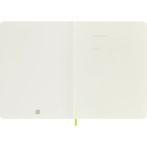  MOLESKINE notes cca A4 lime