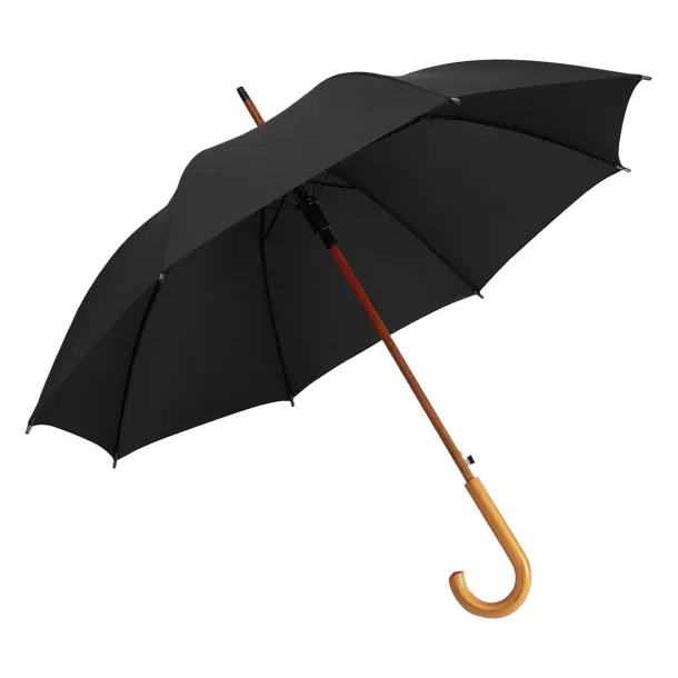 CLASSIC umbrella with automatic open - CASTELLI Black