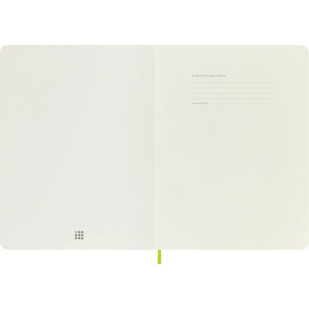  MOLESKINE Notebook approx. A4 Limeta