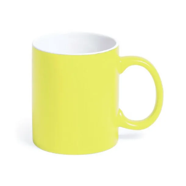  Ceramic mug 330 ml yellow