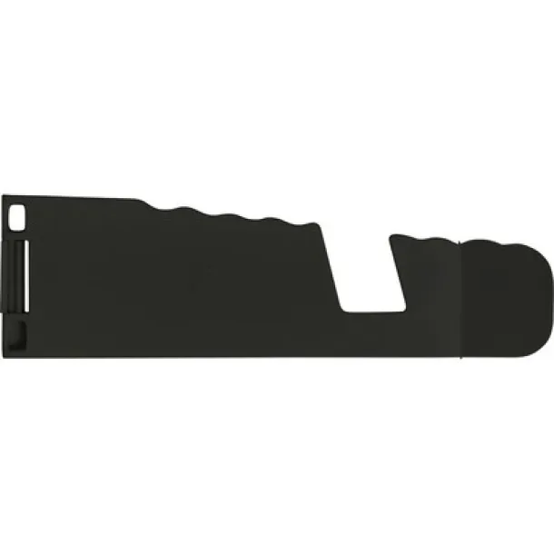  Foldable mobile phone stand also for tablets black