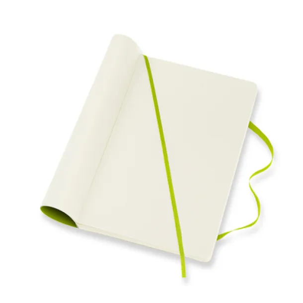  MOLESKINE notes, cca A5 lime