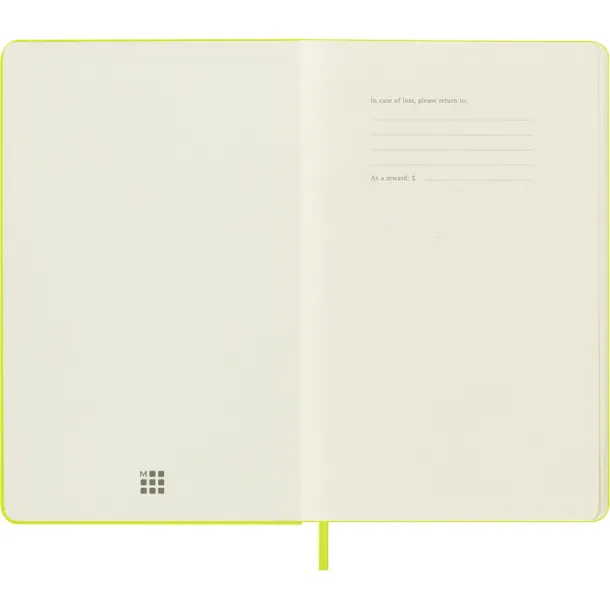  MOLESKINE notes, cca A5 Limeta