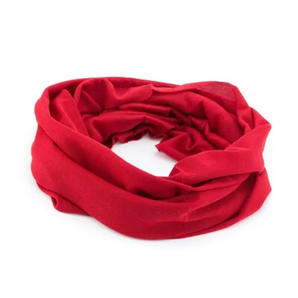  Face and neck cover, children size Crvena