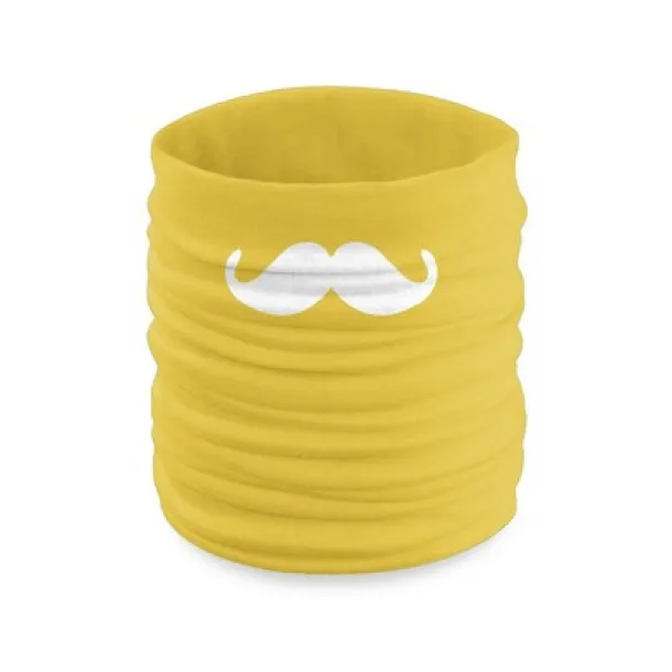  Face and neck cover, children size yellow