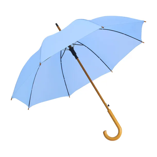 CLASSIC umbrella with automatic open - CASTELLI Light blue