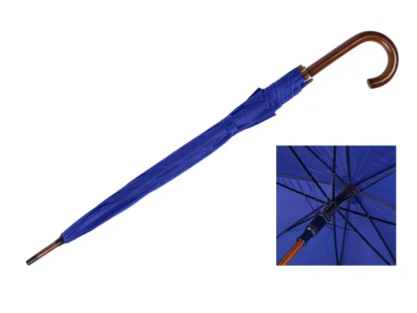 CLASSIC umbrella with automatic open - CASTELLI Royal blue