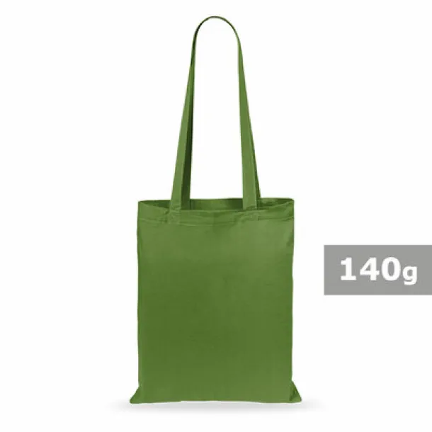  Cotton shopping bag, 140 g/m2 khaki