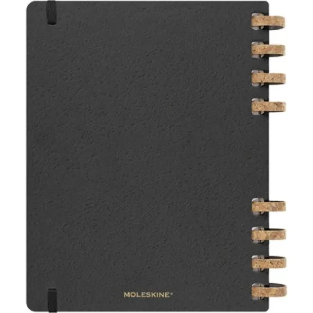  MOLESKINE godišnji spiralni planer Crna