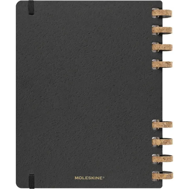  MOLESKINE godišnji spiralni planer Crna