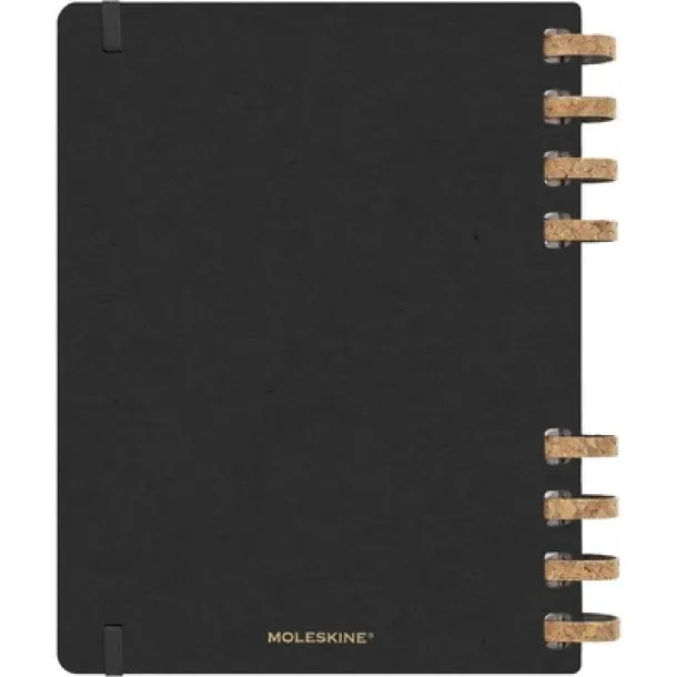  MOLESKINE godišnji spiralni planer Crna