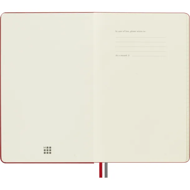  MOLESKINE Notebook approx. A5 Crvena