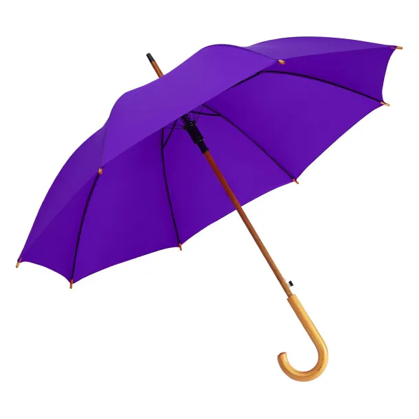 CLASSIC umbrella with automatic open - CASTELLI Purple