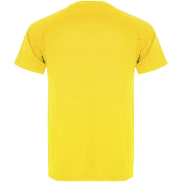 Montecarlo short sleeve kids sports t-shirt - Roly Yellow