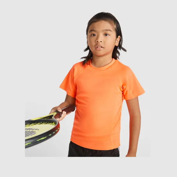 Montecarlo dječja sportska majica kratkih rukava - Roly Fluor Coral
