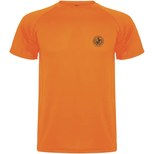 Montecarlo dječja sportska majica kratkih rukava - Roly Fluor Orange