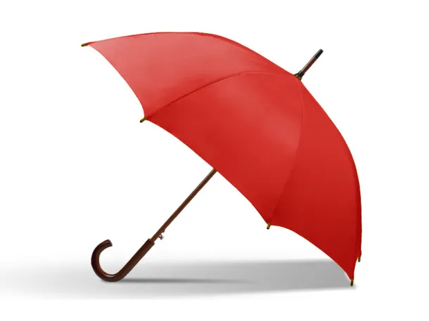 CLASSIC umbrella with automatic open - CASTELLI Red