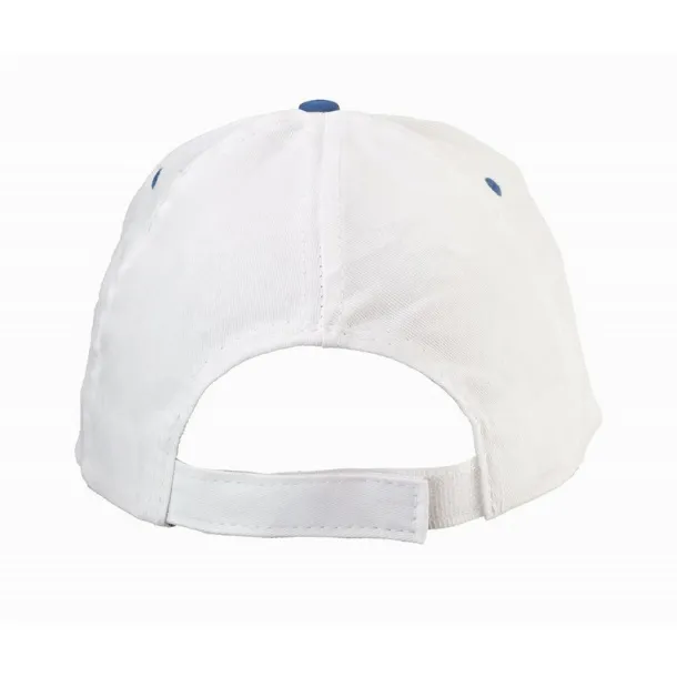  Cap white blue