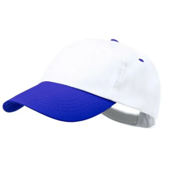  Cap white blue