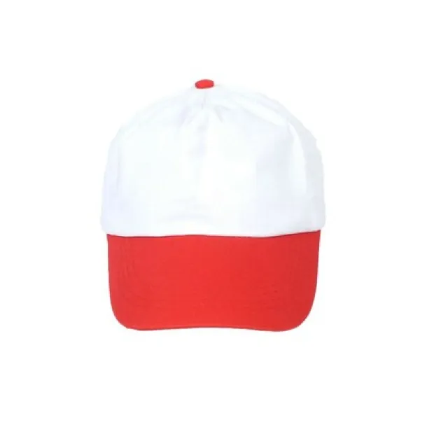  Cap white red