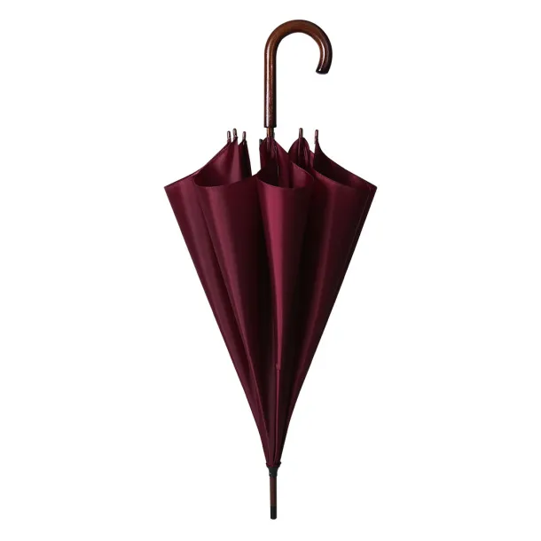 CLASSIC umbrella with automatic open - CASTELLI Burgundy