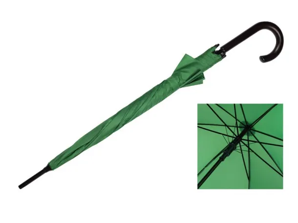 CLASSIC umbrella with automatic open - CASTELLI Kelly green