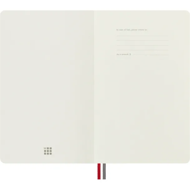  MOLESKINE Notebook approx. A5 Crvena