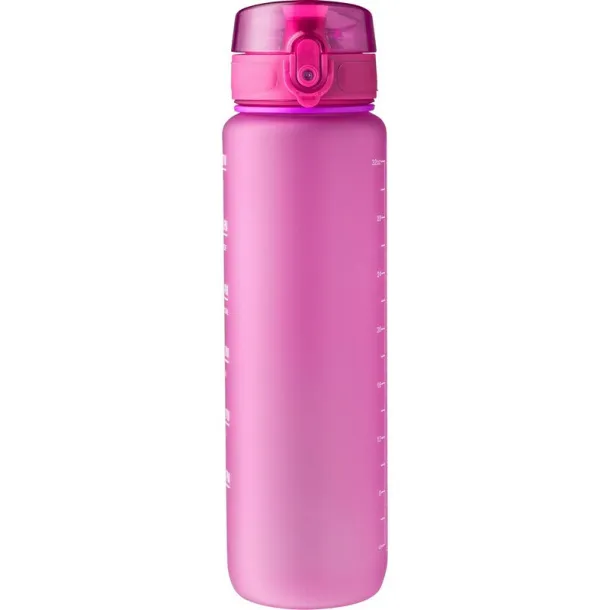  RPET sports bottle 1000 ml fuchsia