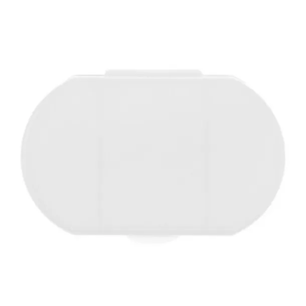  Pill box with 3 compartments white