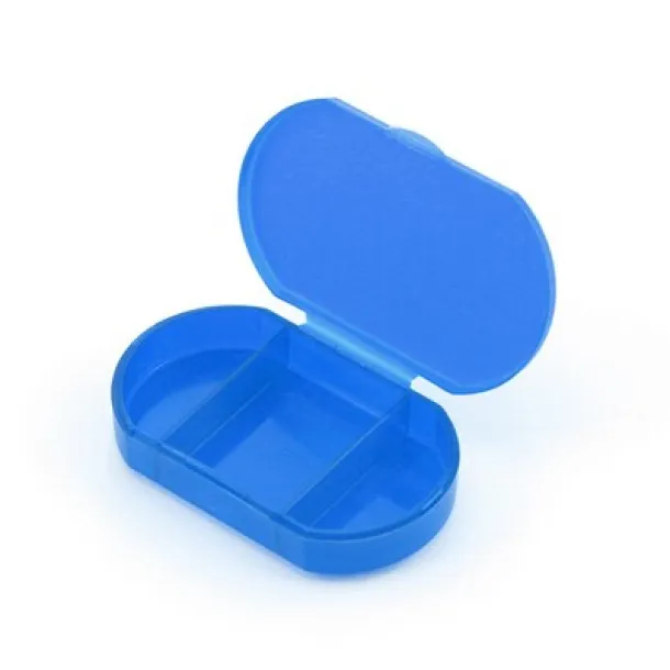  Pill box with 3 compartments navy blue