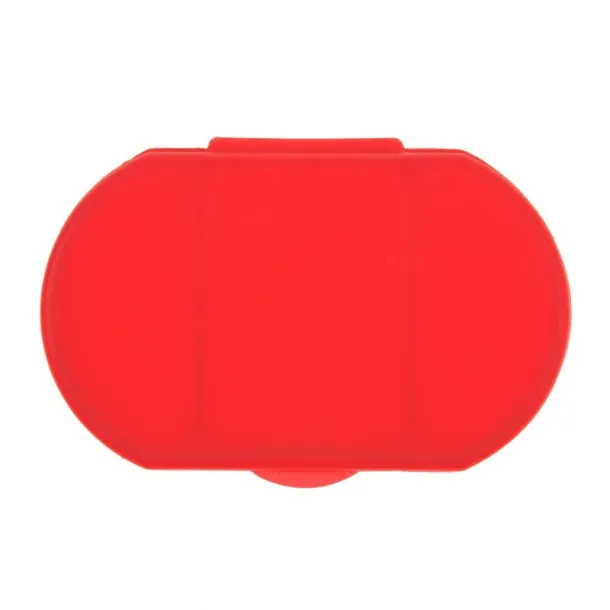  Pill box with 3 compartments red